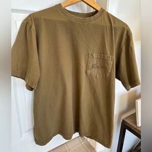 World wide sportsman men’s large olive green T Shirt